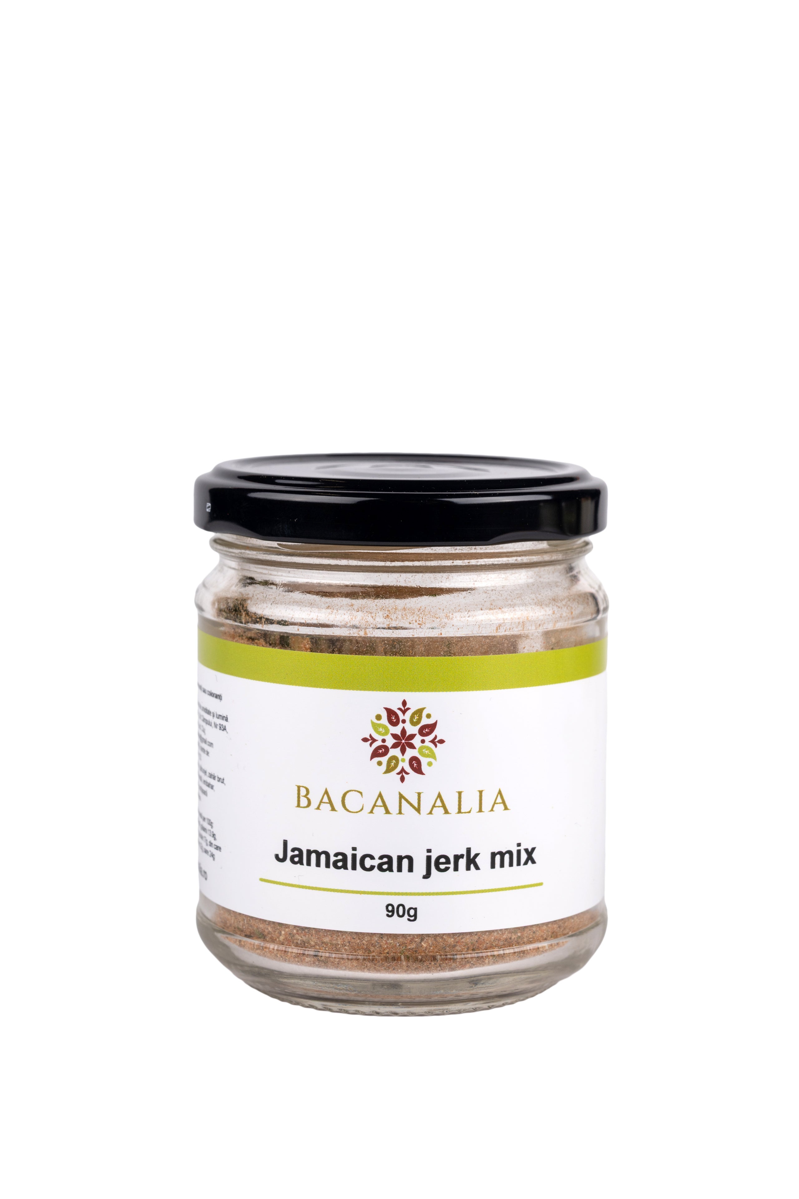 Jamaican Jerk Mix BACANALIA 90g – mix condimente picant-aromat pentru pui, porc, grătar și marinade