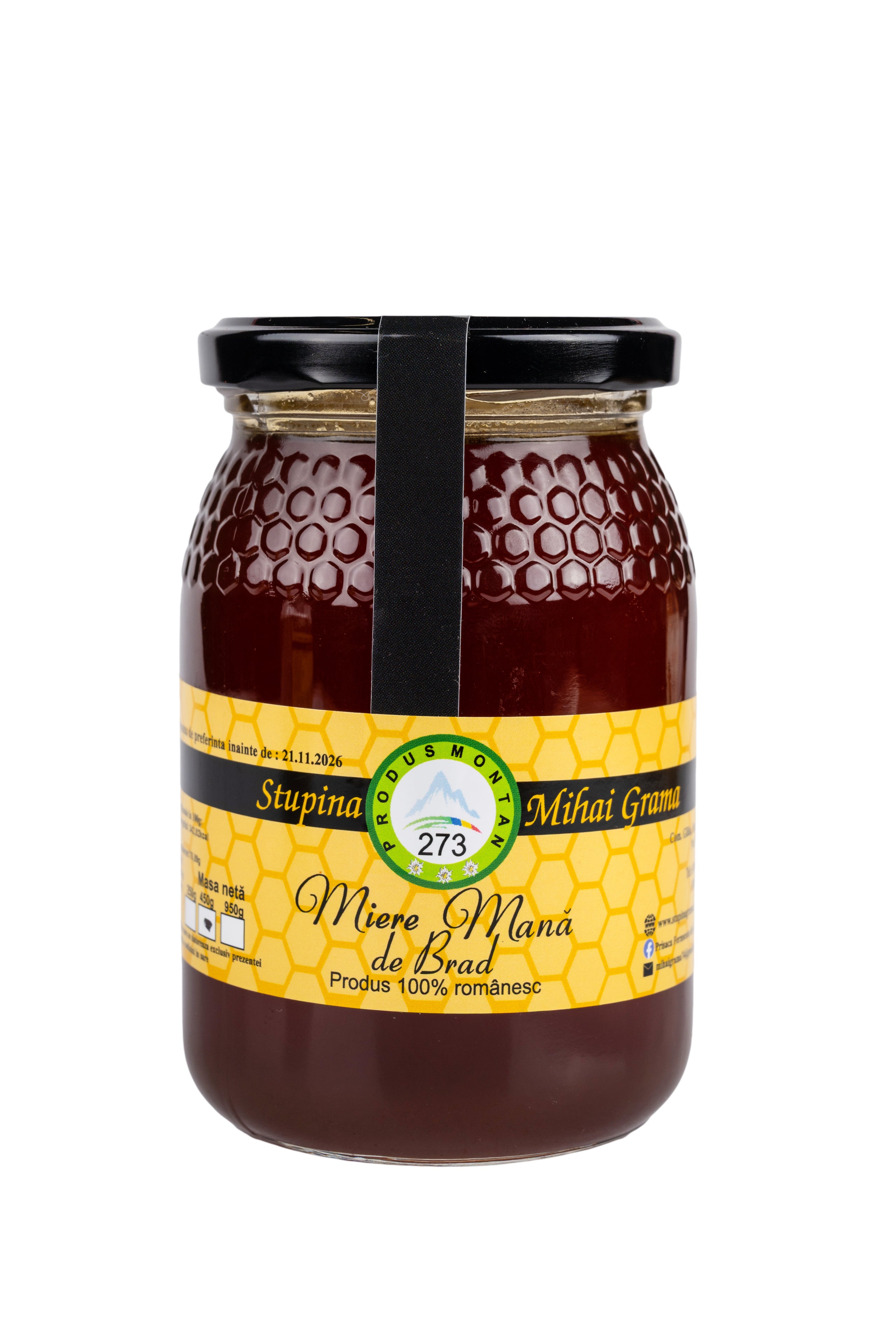 Miere mană de brad 950 gr