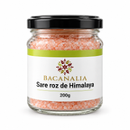 Borcan de sare roz de Himalaya fină Bacanalia 200 g