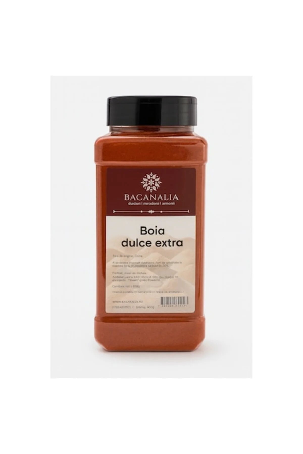 Boia dulce extra BACANALIA, pudră, 450 g