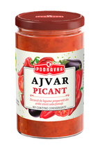 Ajvar Zacuscă picantă de ardei roșii