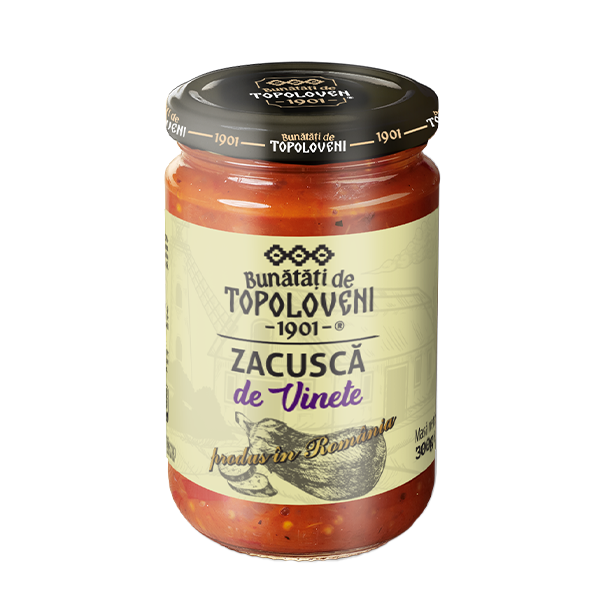 Zacusca de Vinete 300g – Bunatati de Topoloveni