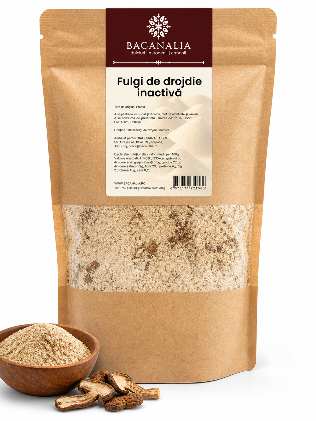 Fulgi de Drojdie Inactiva 200g