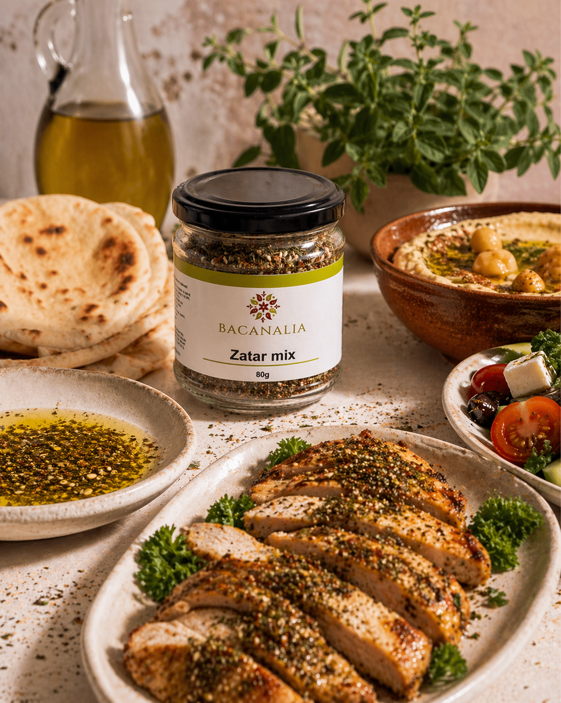 Zatar mix BACANALIA, 80g