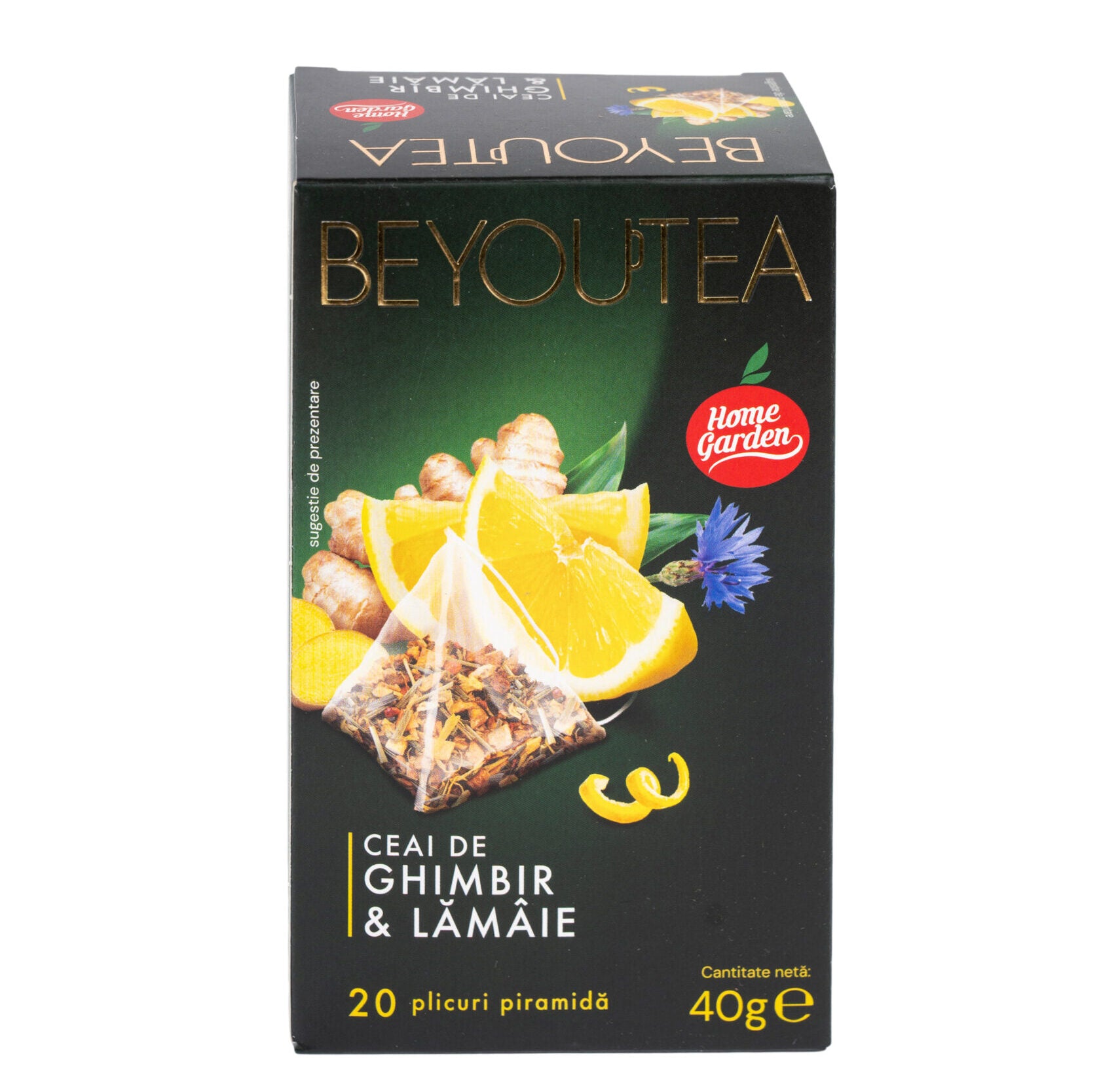 Ceai BeyouTea Ghimbir si lamaie