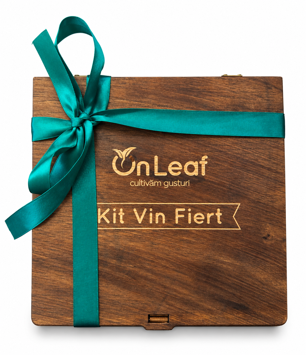 Set cadou OnLeaf pentru vin fiert