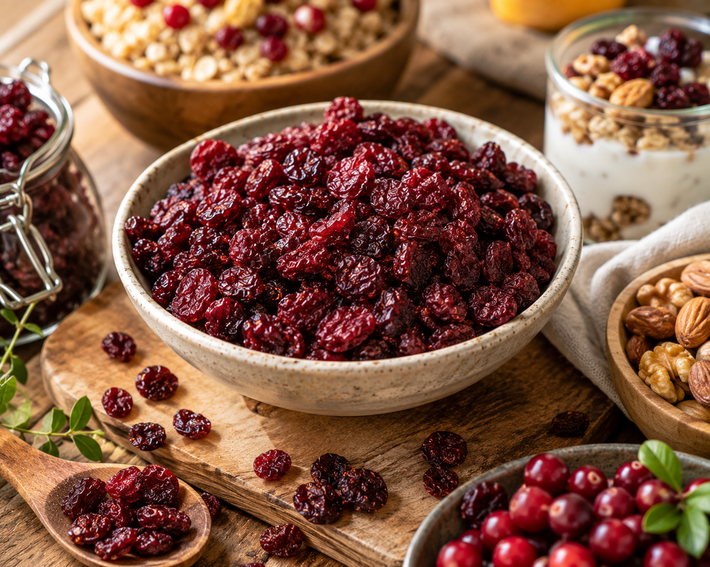 Merișoare Întregi Fără Zahăr Adăugat , 250 g