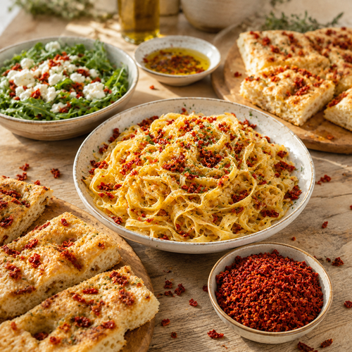 Roșii Uscate Fulgi BACANALIA 500 g