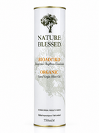 Ulei de măsline extravirgin bio Nature Blessed Organic, premium, Grecia, recipient metalic, 750ml