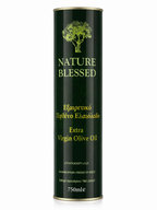 Ulei de măsline extravirgin Nature Blessed, premium, aciditate max. 0.2%, Grecia, recipient metalic, 750ml