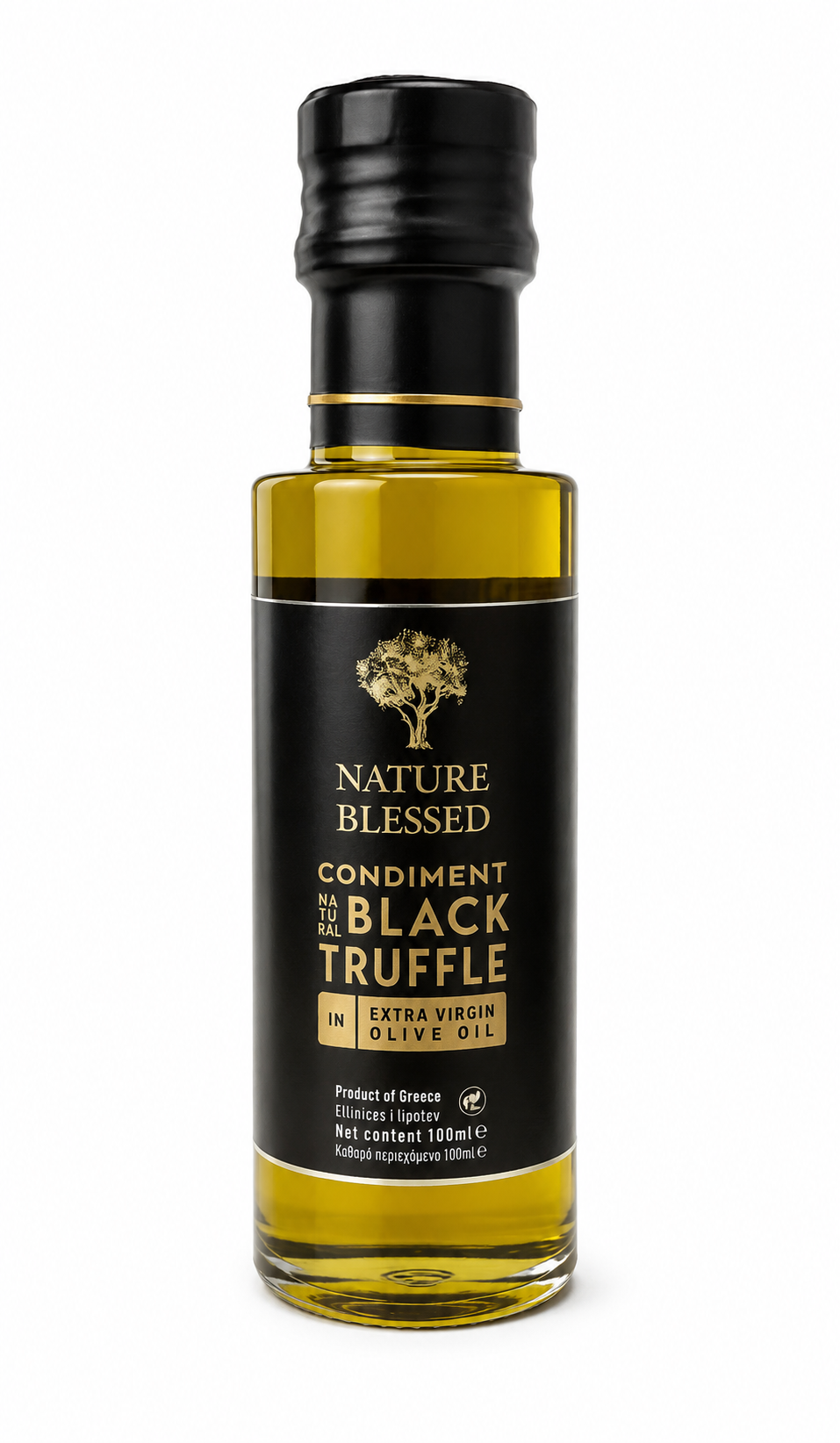 Condiment cu Trufe Negre în Ulei Extravirgin de Măsline Nature Blessed 100ml