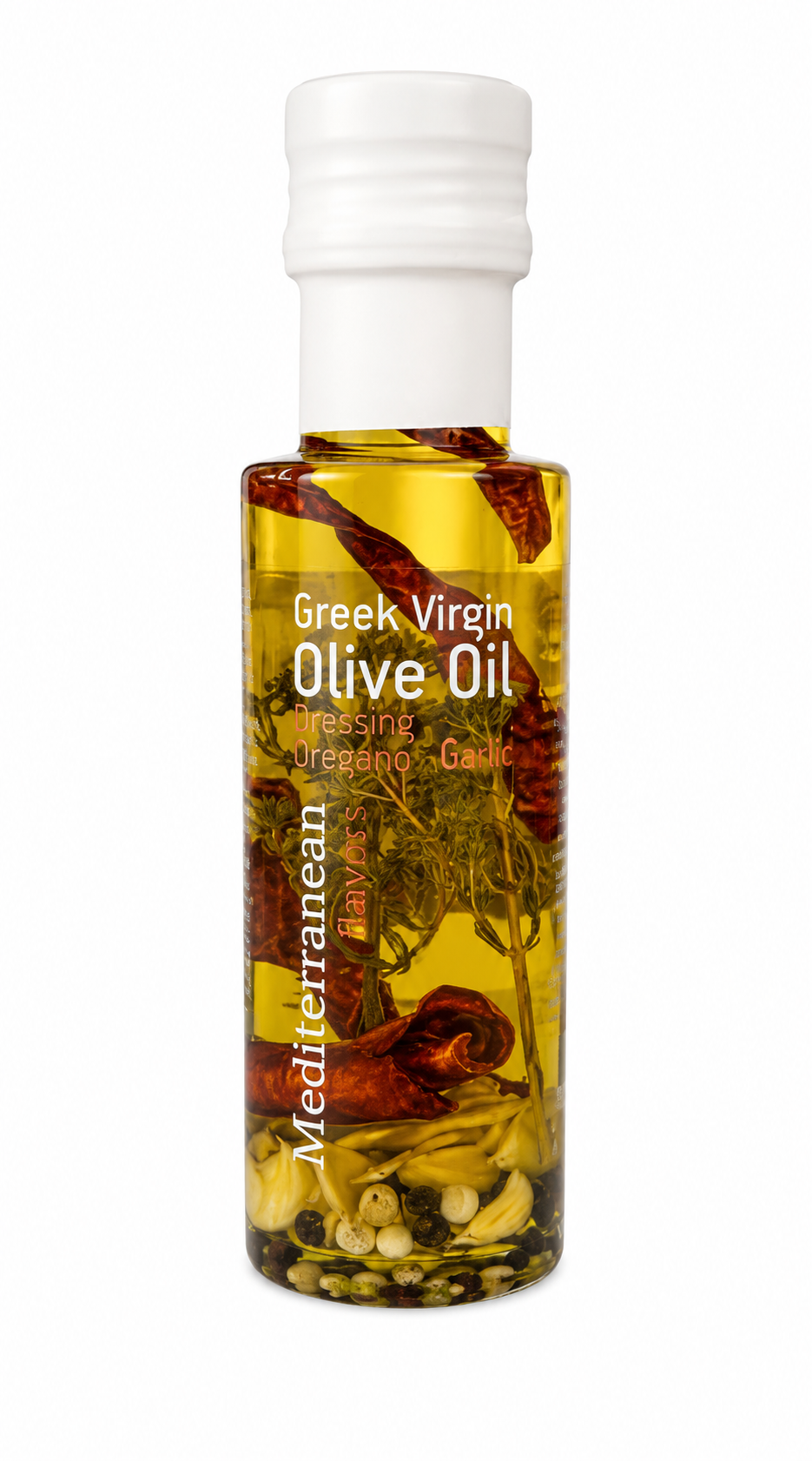 Dressing cu Usturoi și Oregano în Ulei Virgin de Măsline Mediterranean Flavors 100ml