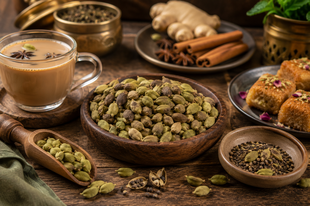 Cardamom Verde Păstăi 1 kg