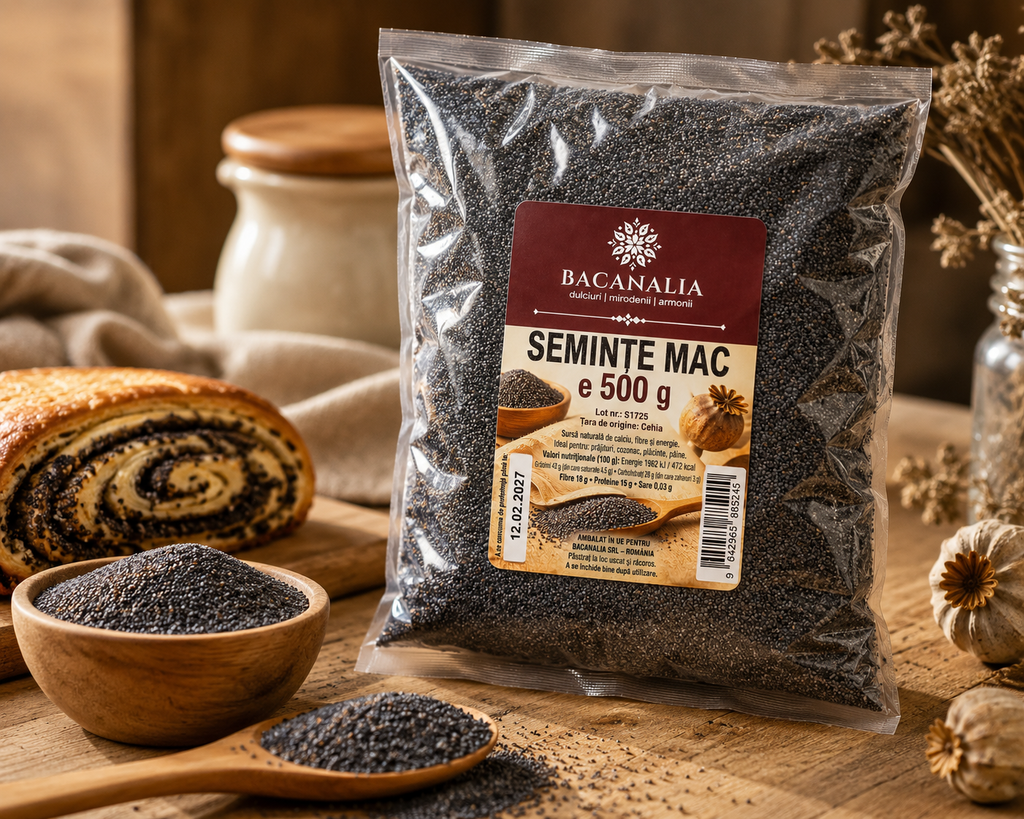 Semințe de Mac BACANALIA 500g