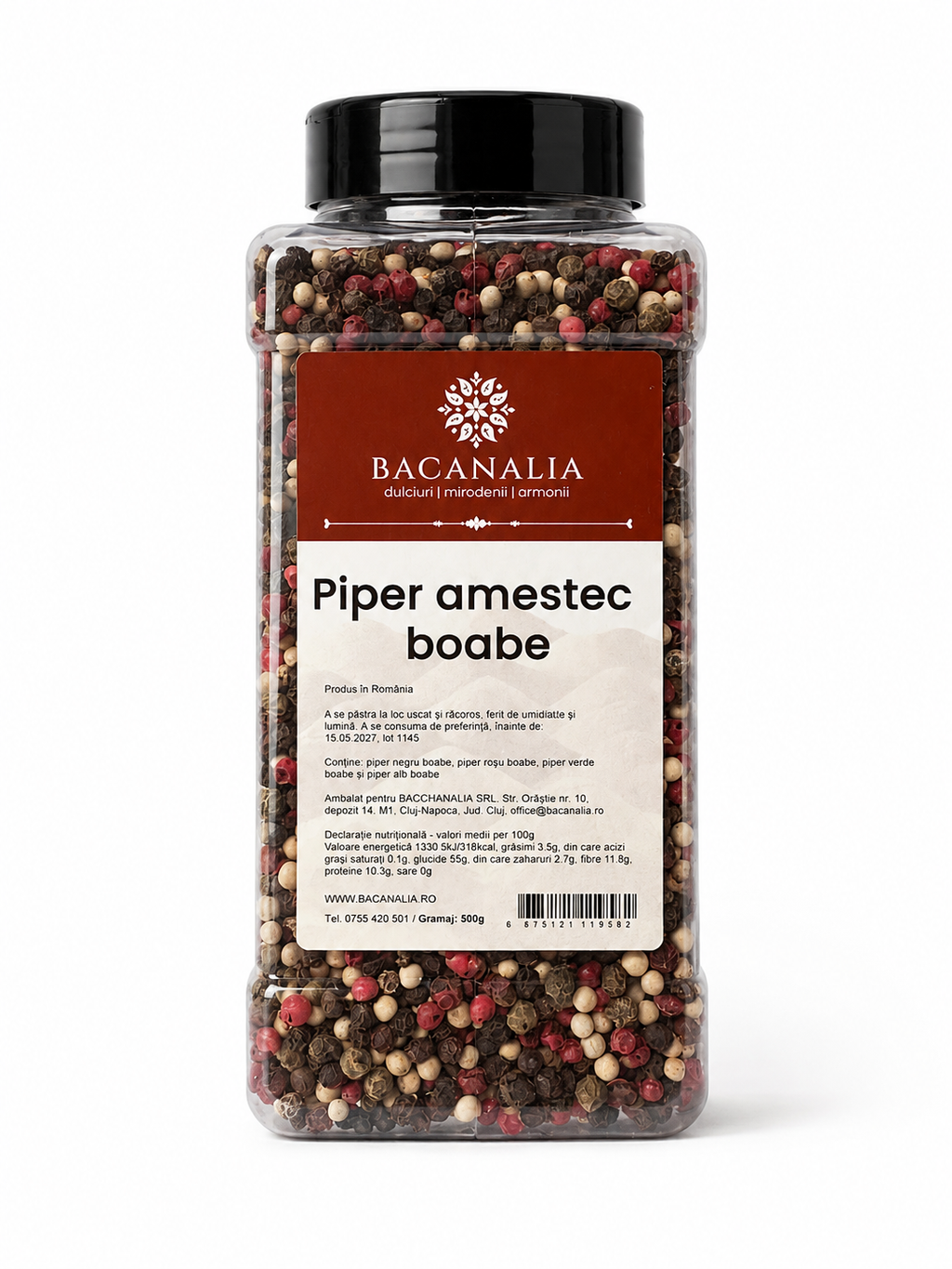 Piper Amestec Boabe BACANALIA – 500g