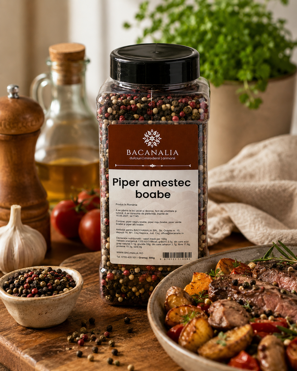 Piper Amestec Boabe BACANALIA – 500g