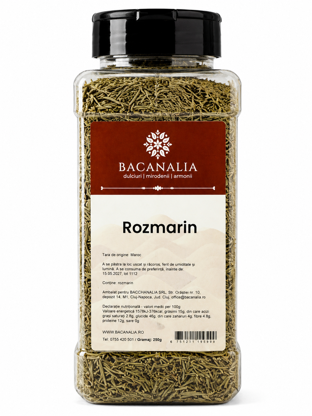 Rozmarin BACANALIA – 250g