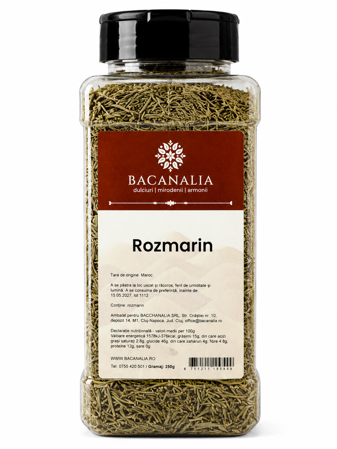 Rozmarin BACANALIA – 250g