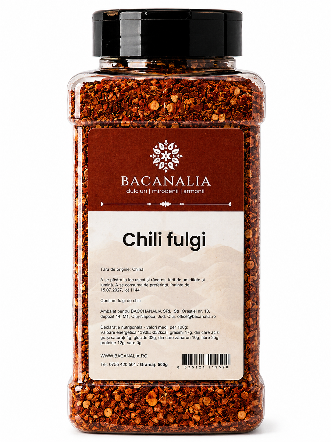 Chili Fulgi BACANALIA – 500g