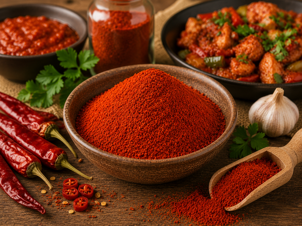 Chili Cayenne Măcinat , 1 kg