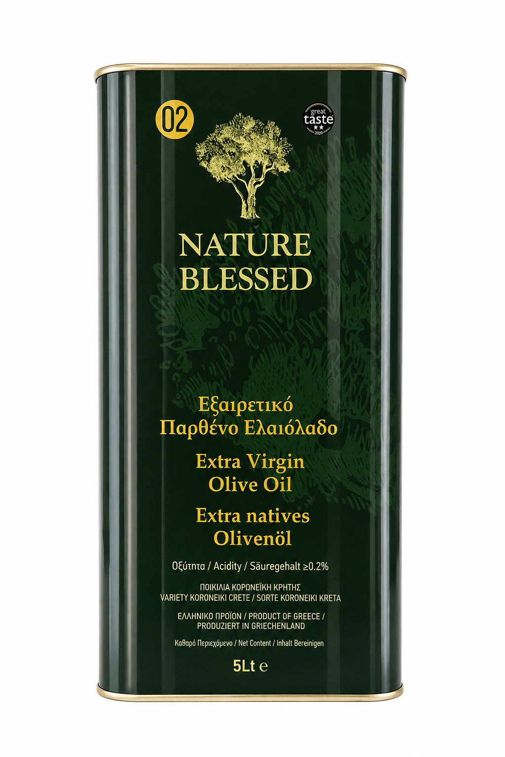 Ulei de măsline extravirgin premium 5L