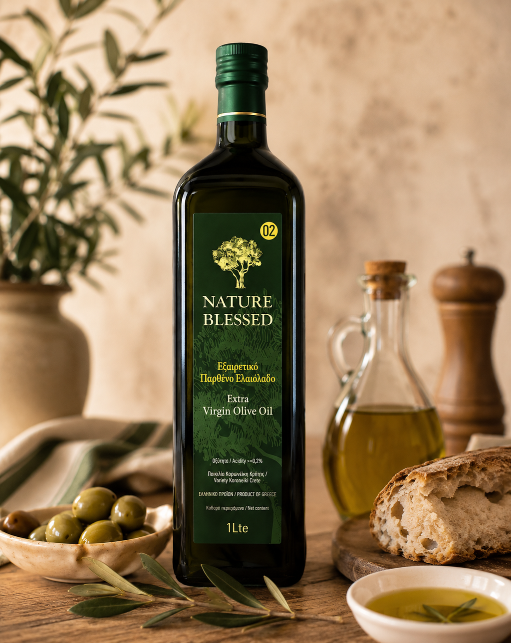 Ulei de Măsline Extravirgin Premium 1L