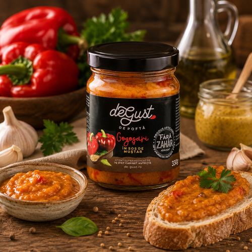 Gogosari in Sos de Mustar, DeGust, 330 gr - Degust