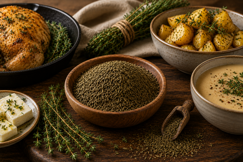 Cimbru Frunze Mărunțit, 500 g