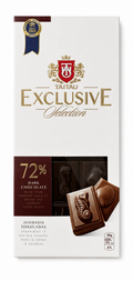 Ciocolată neagră 72% cacao, 100 g Taitau Exclusive Collectio