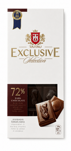 Ciocolată neagră 72% cacao, 100 g Taitau Exclusive Collectio