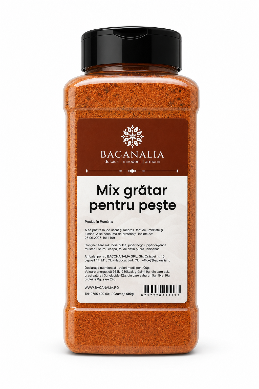 Mix Grătar pentru Pește  600 g