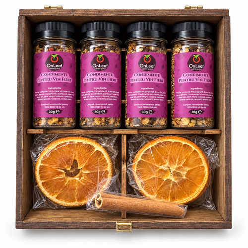 Set cadou OnLeaf pentru vin fiert