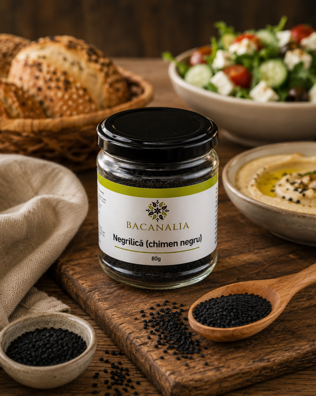Negrilică (Chimen Negru) BACANALIA 80g