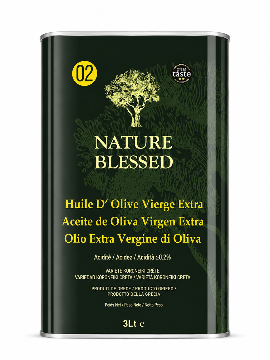 Ulei de măsline extravirgin premium 3L