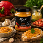 Salată de Ardei Copți în Sos de Muștar, 300 gr Degust