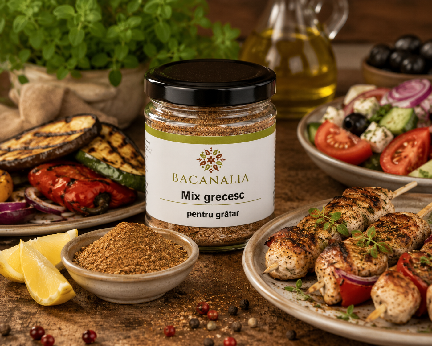 Mix Grecesc pentru Grătar 90 g