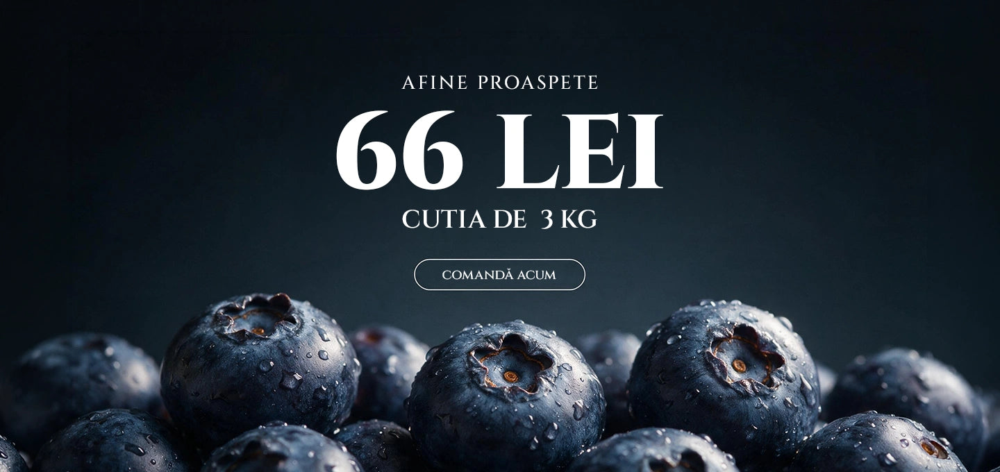afine proaspete, 66 de lei cutia de 3 kg