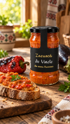 Zacuscă de vinete din inima Bucovinei 300 gr