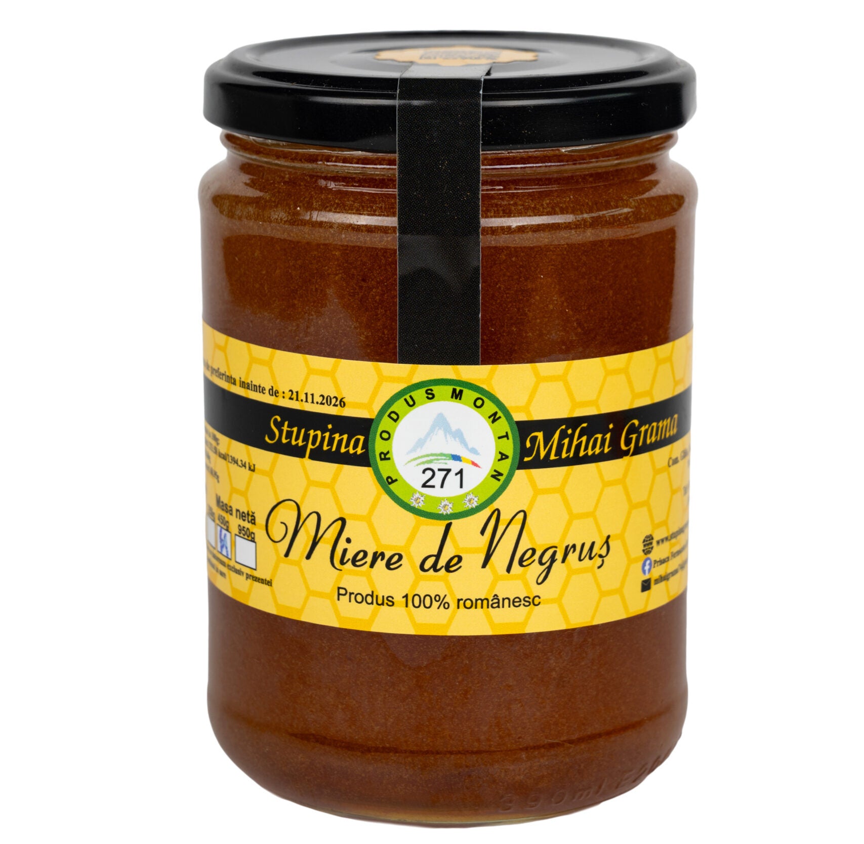 Miere de negruș 450g
