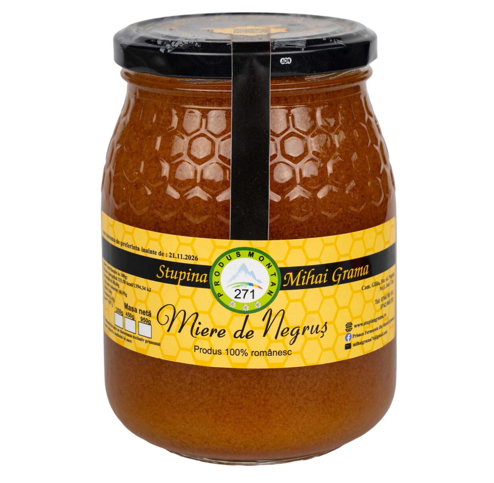 Miere de negruș 950g