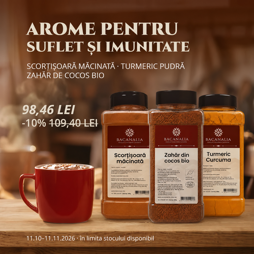 Pachet Arome pentru suflet și imunitate — 98,46 lei, redus de la 109,40 lei