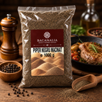 Piper negru măcinat Bacanalia 1 kg în decor culinar
