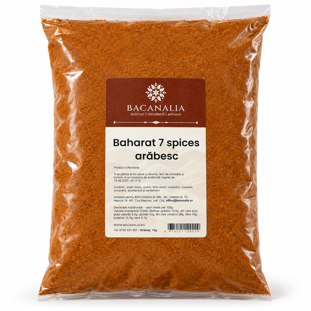 Pungă de Baharat 7 spices arăbesc Bacanalia 1 kg