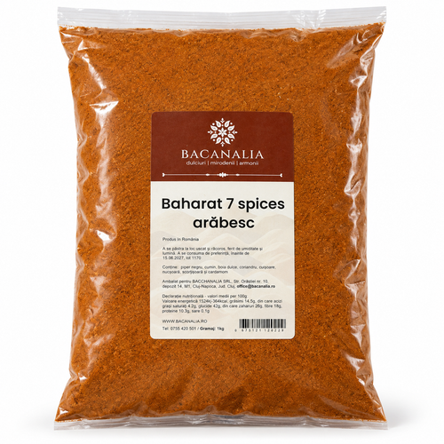 Pungă de Baharat 7 spices arăbesc Bacanalia 1 kg