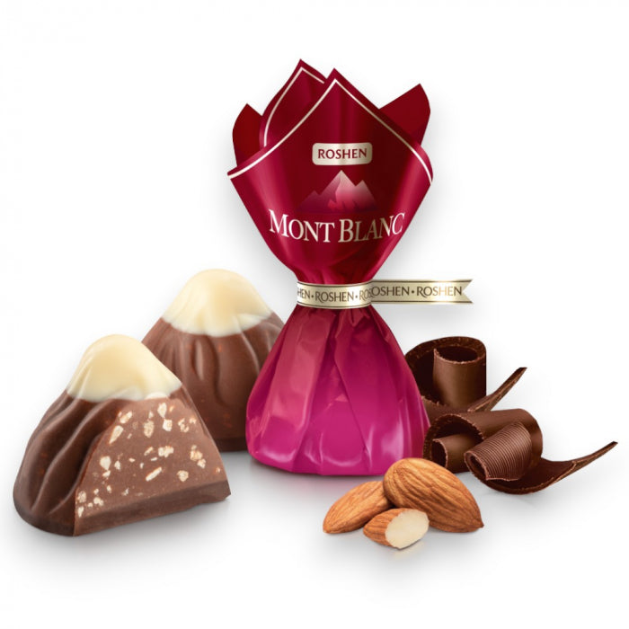 Bomboane MONT BLANC cu migdale, 1 Kg