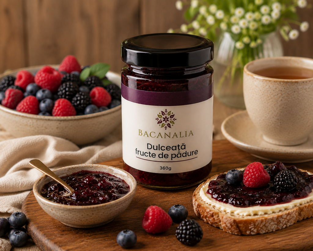 Dulceata de fructe de padure