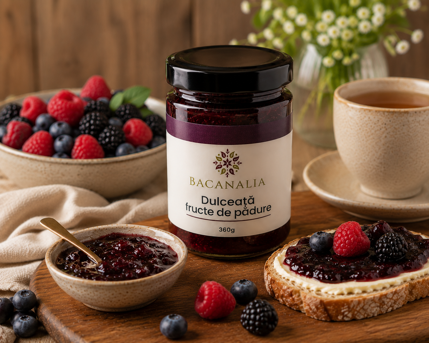 Dulceata de fructe de padure
