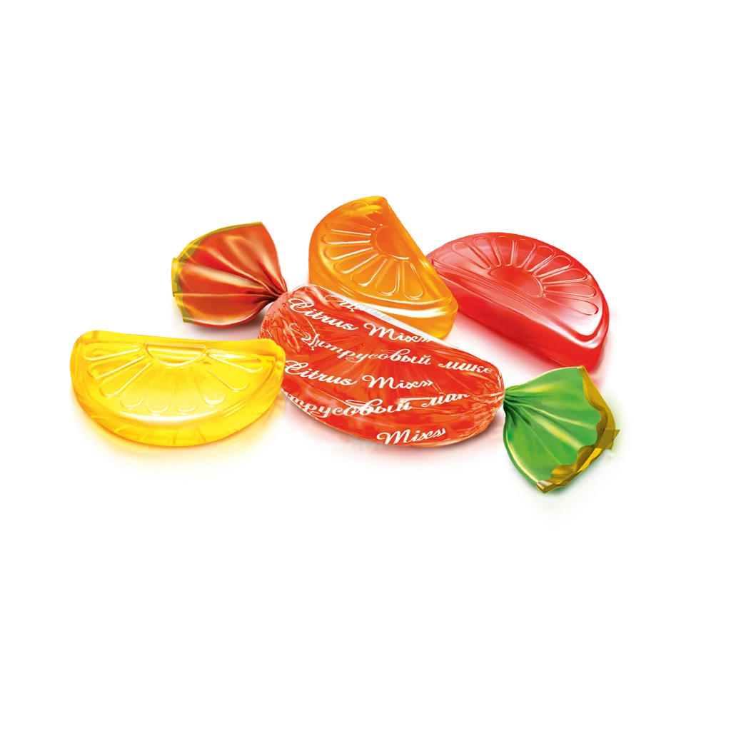 Bomboane cu fructe Roshen Citrus Mix, 1 kg