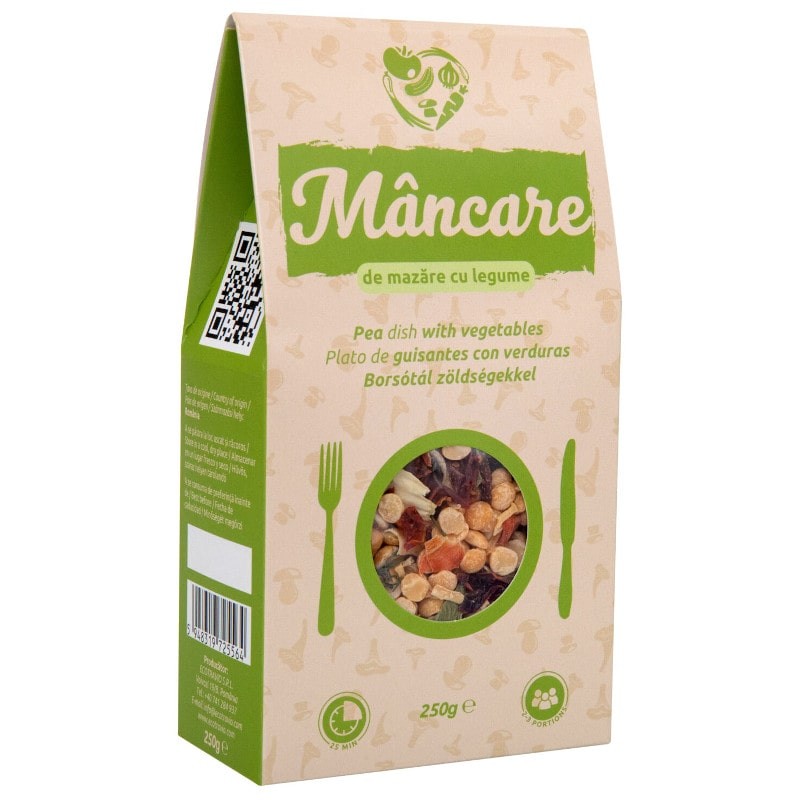 Mancare de Mazare cu Legume,  250gr
