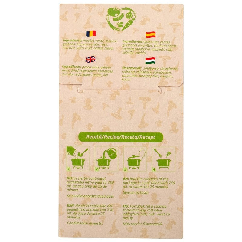 Mancare de Mazare cu Legume,  250gr